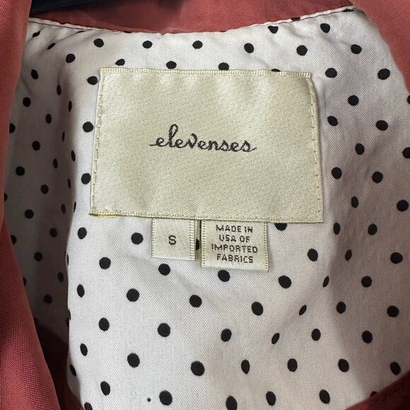 Anthropologie Elevenses Old Town Vest Jacket, Small, Rust - Picture 4 of 7